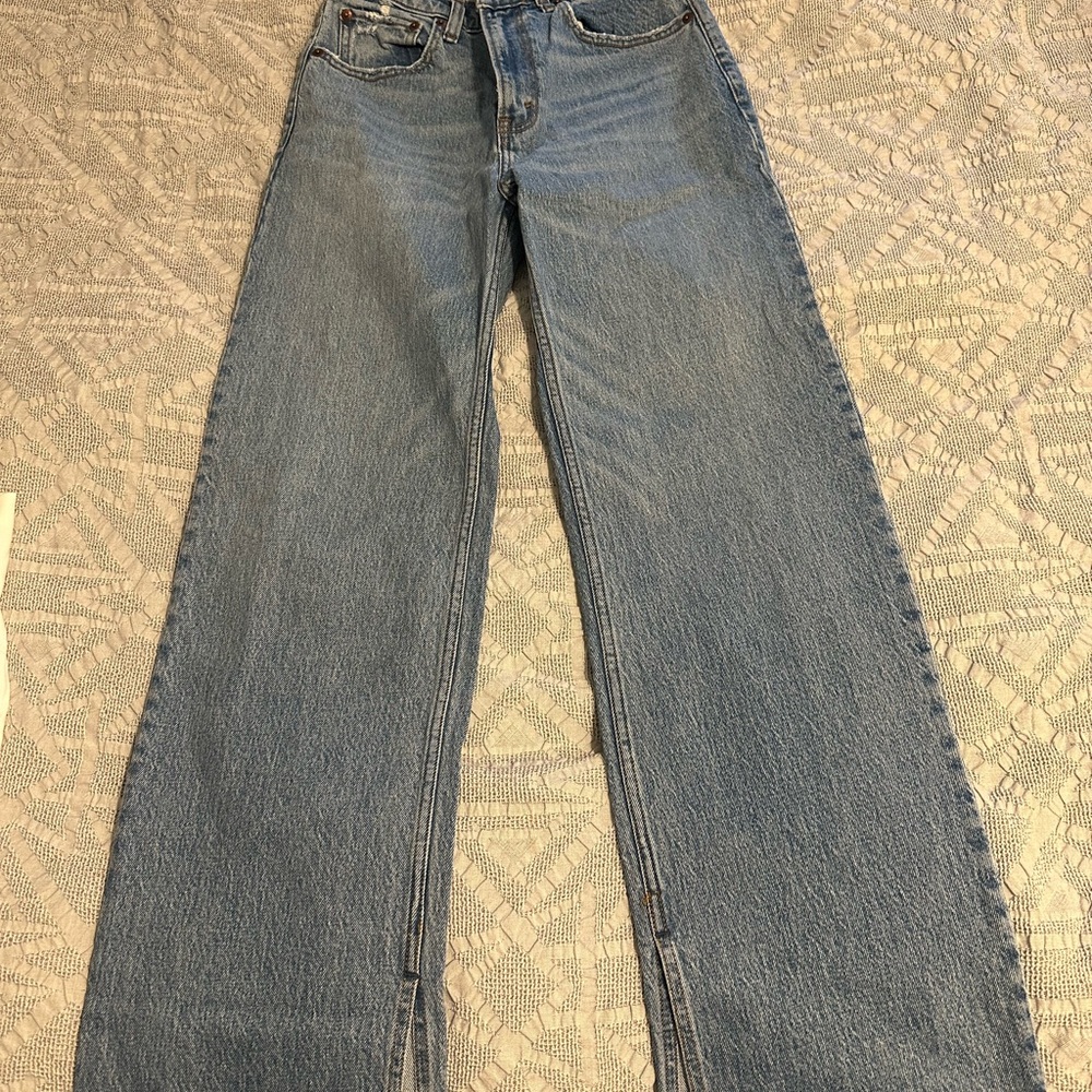 Abercrombie & Fitch Light Blue Flare Jeans
